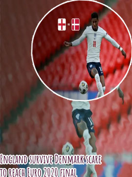 England denmark score