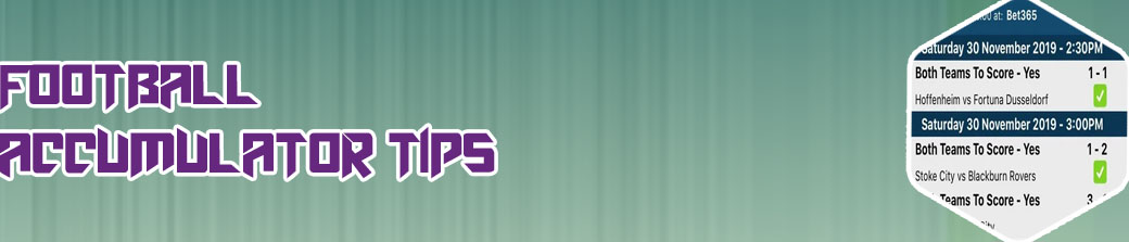 Football accumulator tips today