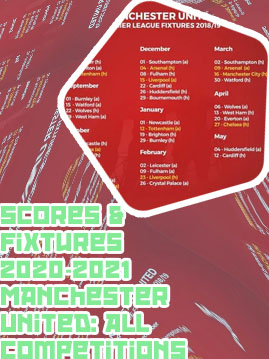 Manchester united schedule