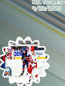 Nhl playoff scores
