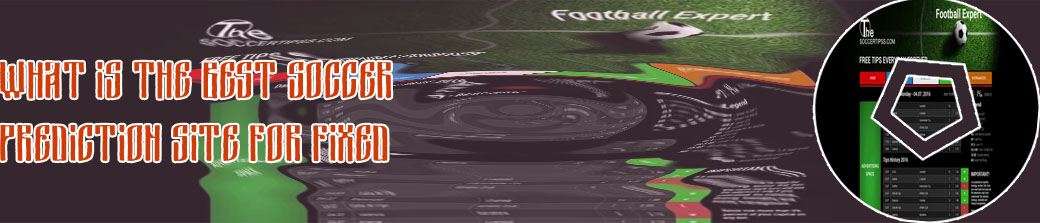 Prediction site for football matches